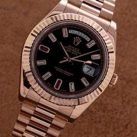 day date rose gold rolex|rolex rose gold presidential 41mm.